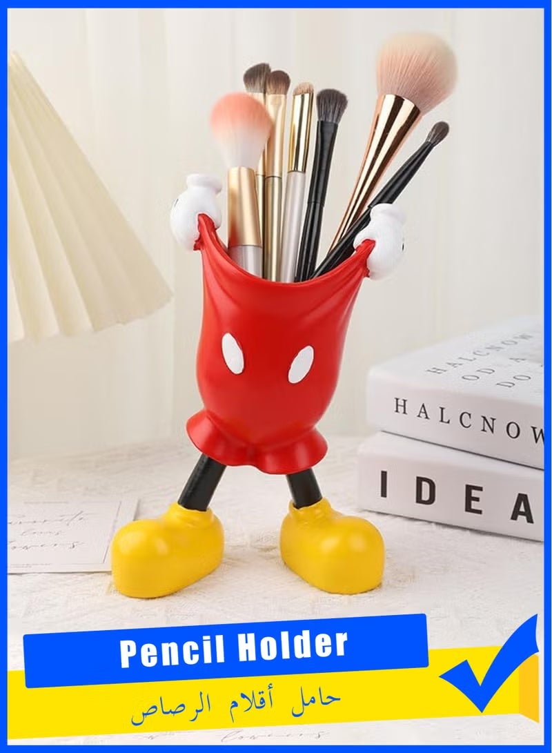 Makeup Brush Holder – Toothbrush Holder & Pencil Pen Holder for Desk, Cute Organizer for Home Decoration, Family & Birthday Party Gift - Image 1